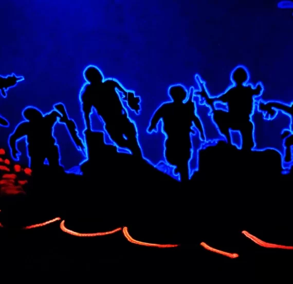 Az UV fények dolgoznak!