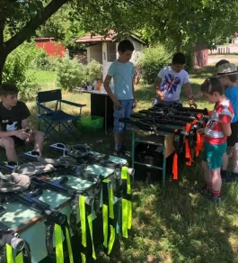 Nyári táborban Kecelen